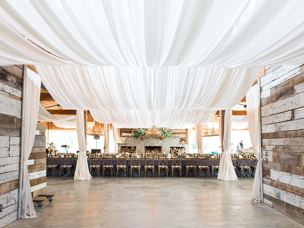The Different Fabric Options for Ceiling Drape
