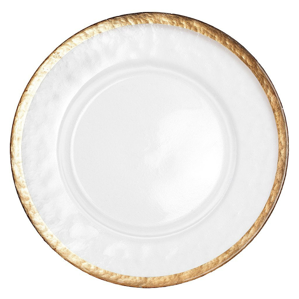 Alpine Gold Glass Charger