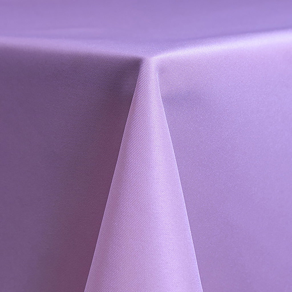 Amethyst Solid Polyester Linen