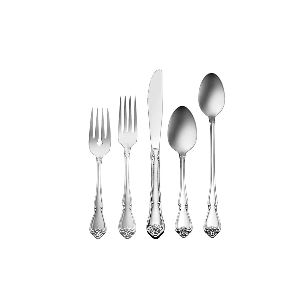 Arbor Rose Stainless Steel Flatware
