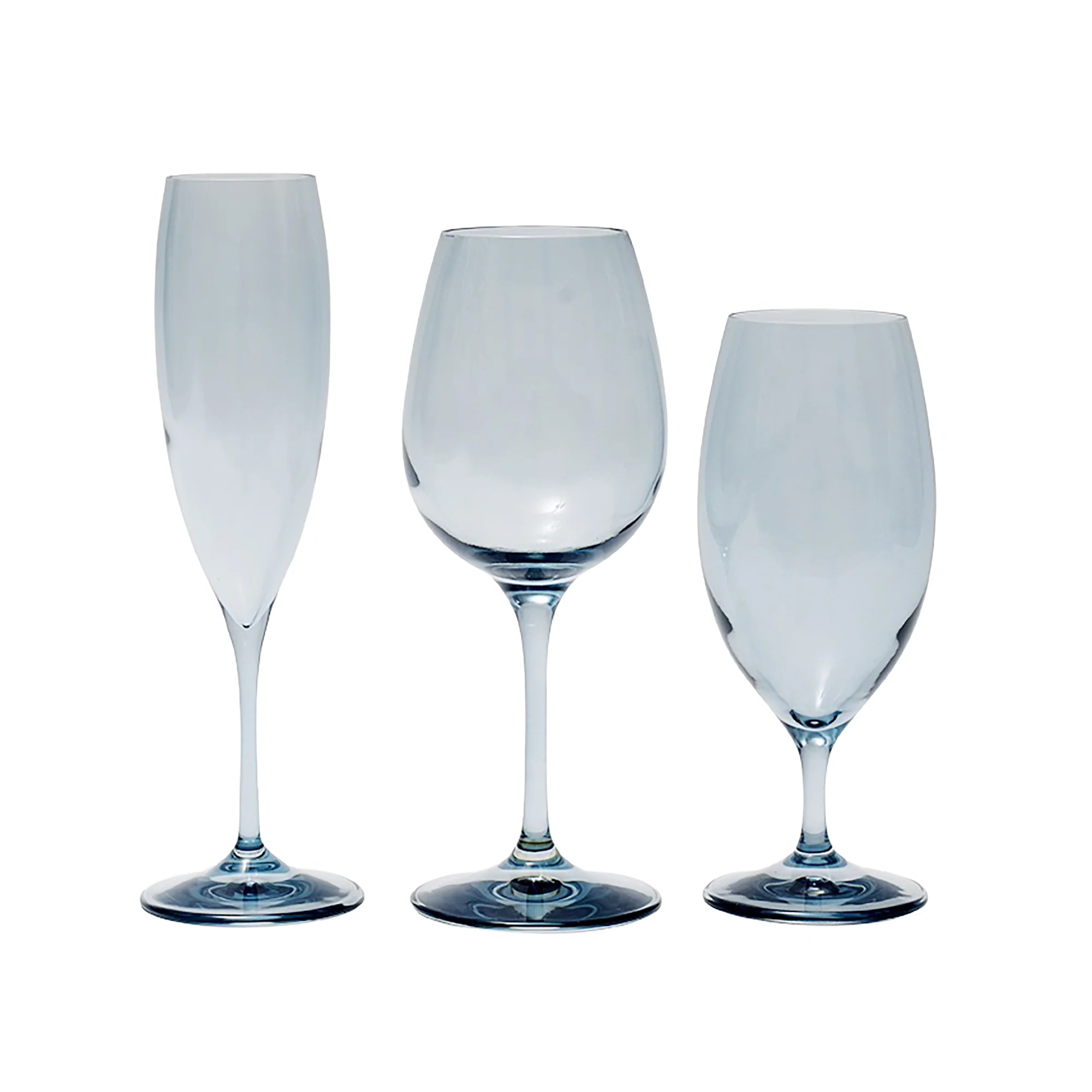 Aurora Indigo Blue Glassware Set