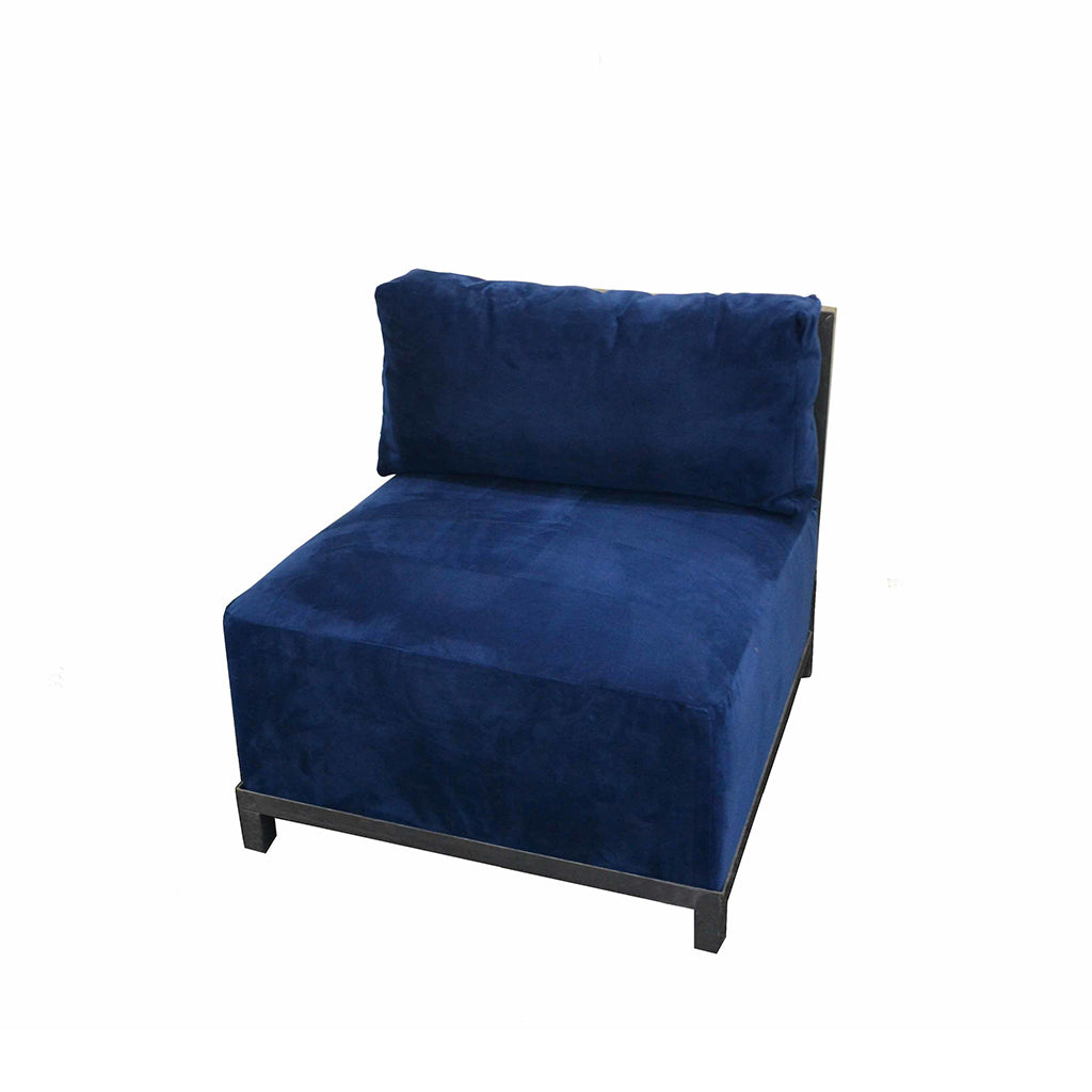 Axis Bella Royal Blue Chair w/ Titanium Frame