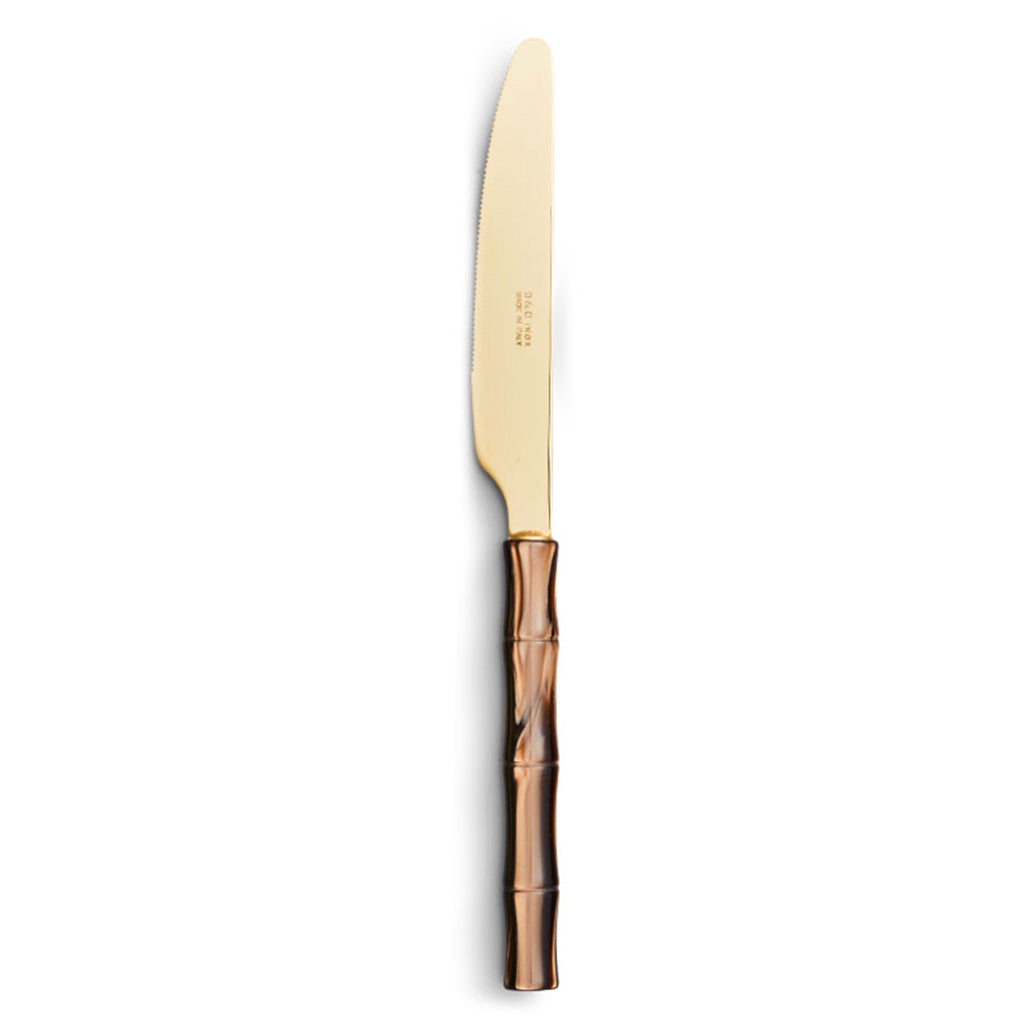 Bamboo Tigers Eye Gold Flatware