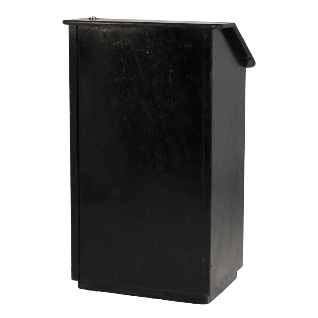 Black Wood Podium