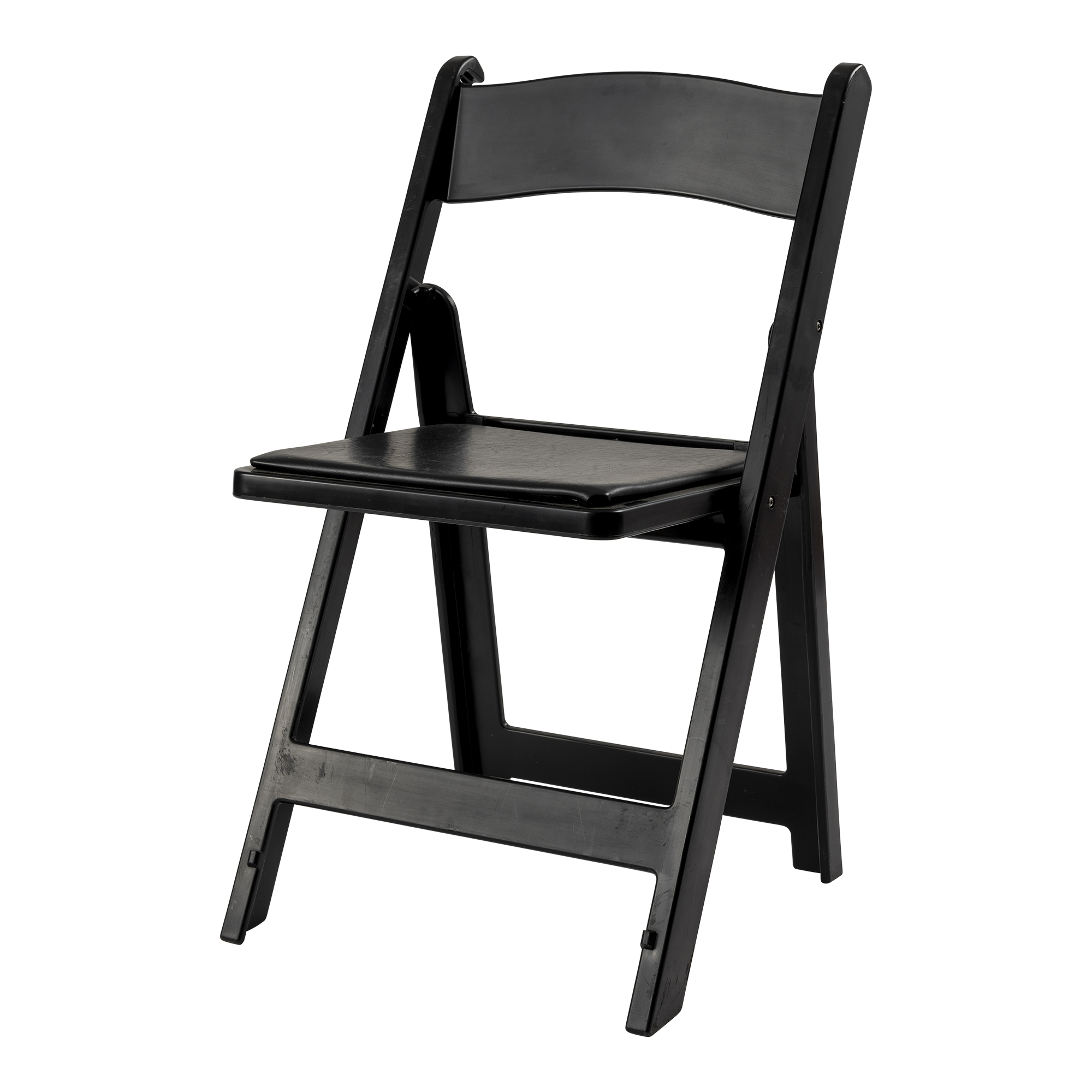 Black Garden Chair w/ Pad