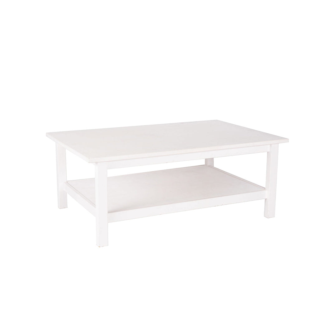Blanca White Coffee Table