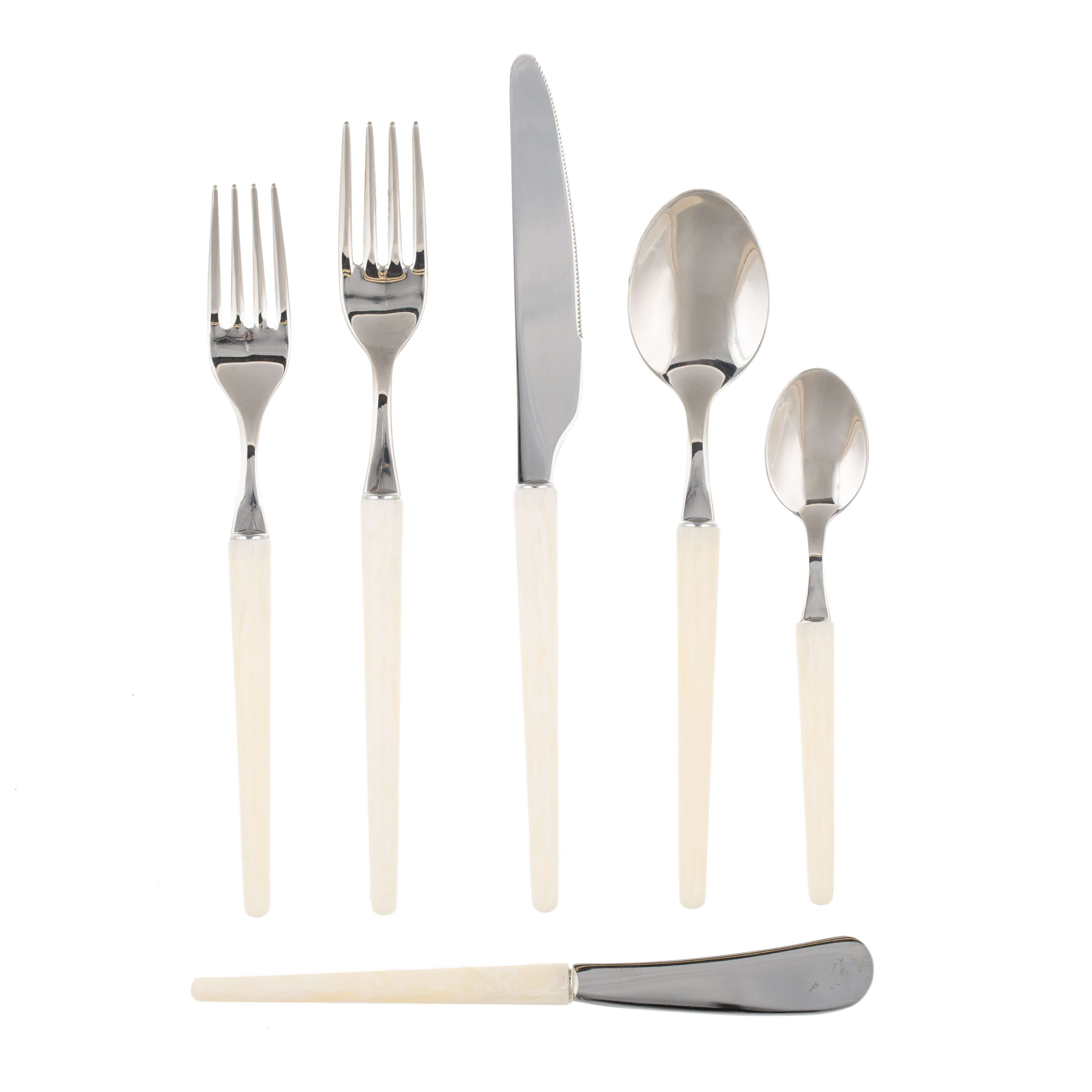 Bone Stiletto Flatware Collection
