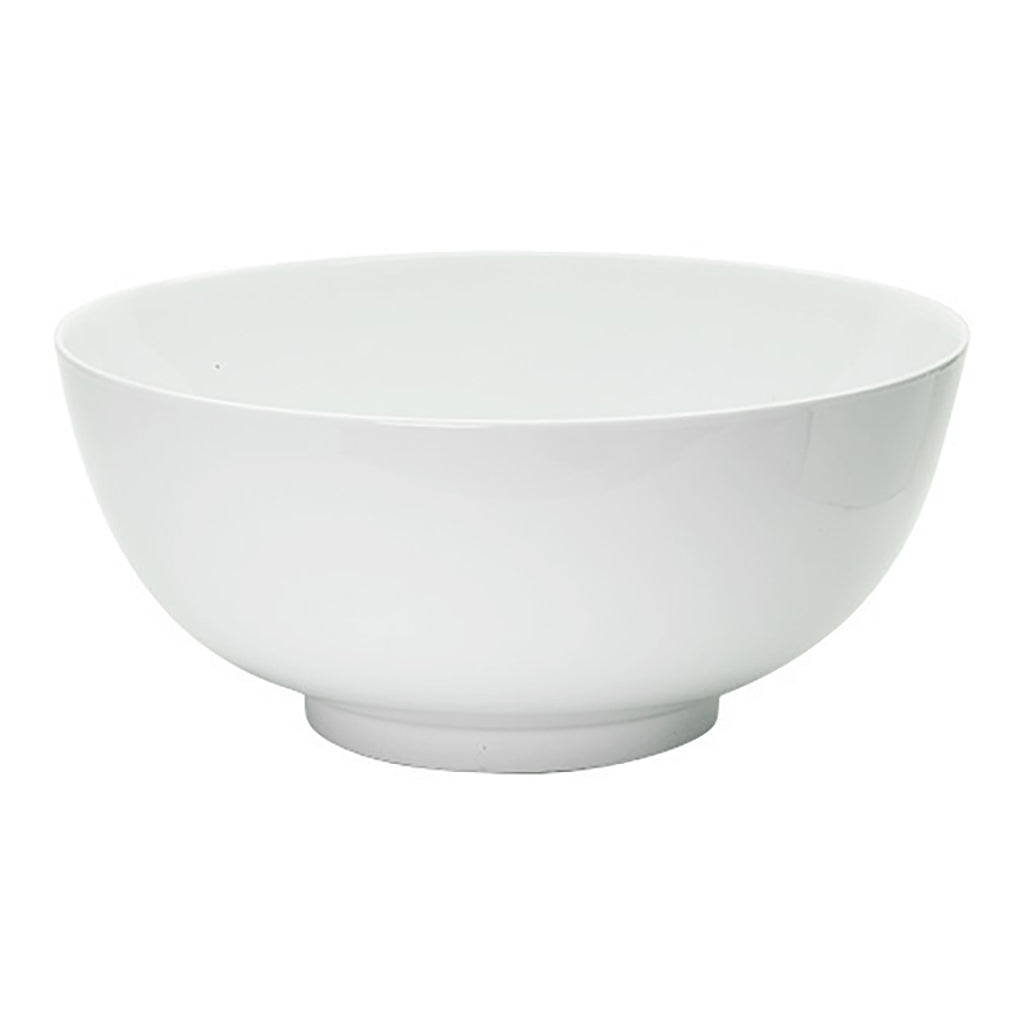 Bowl - Footed 14", 288 oz White Porcelain