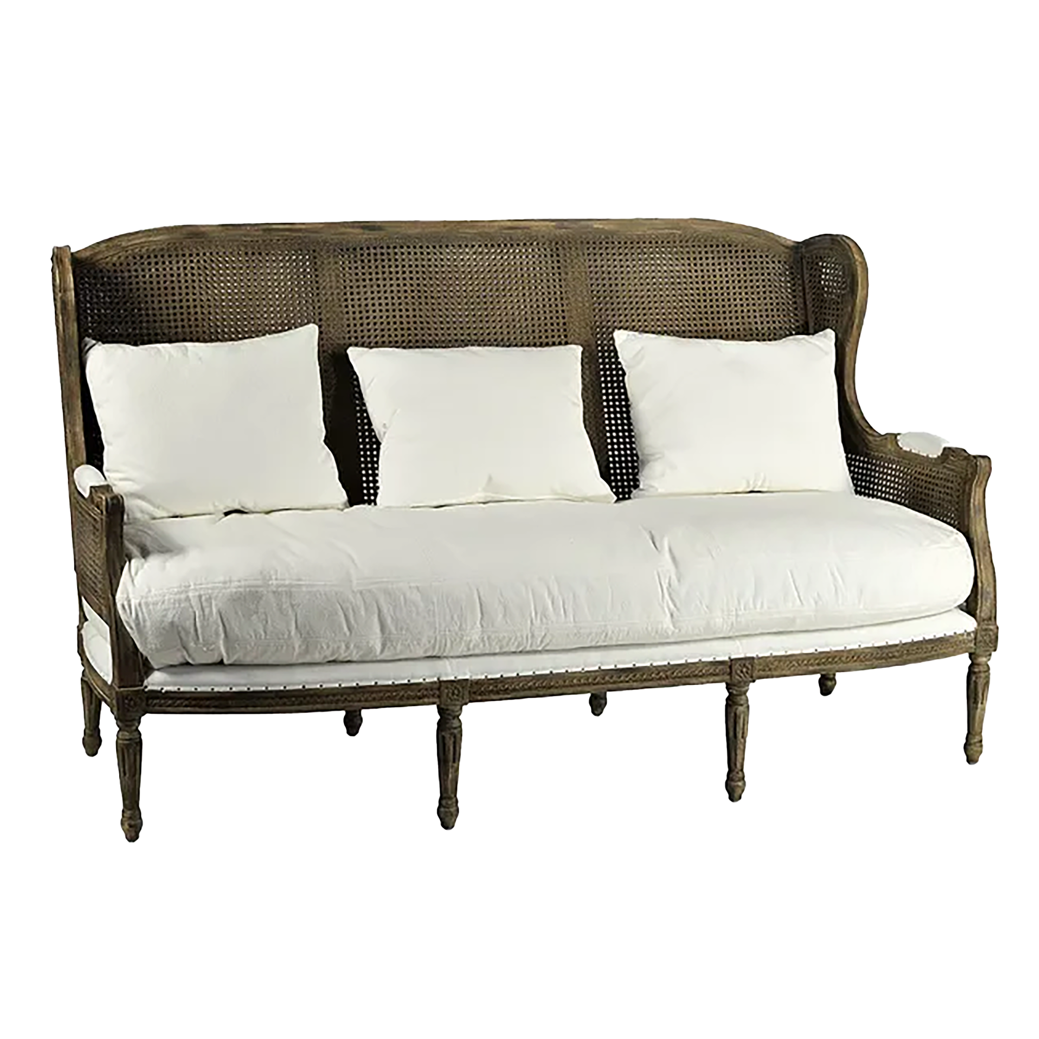 Cane Back Sofa