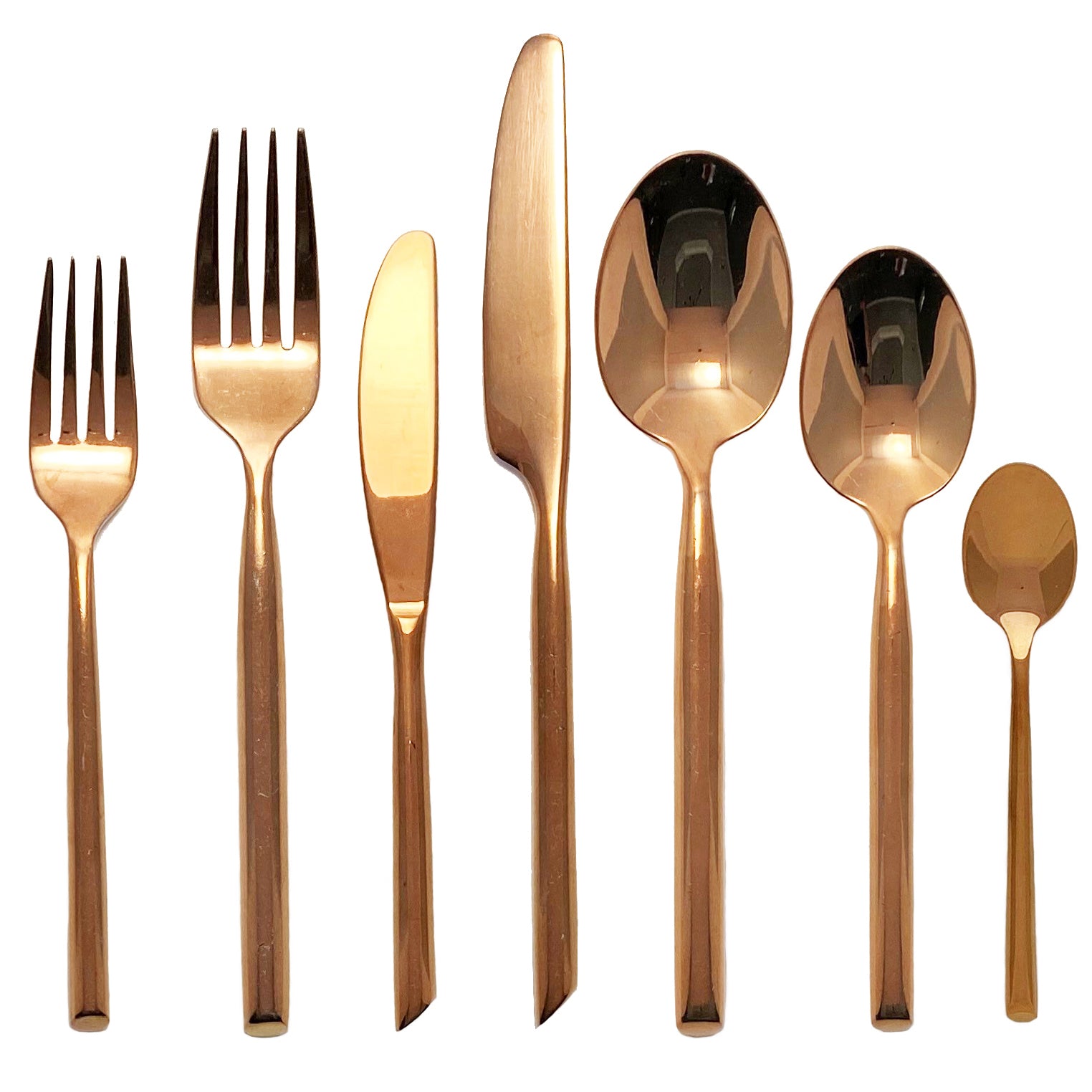 Capri Rose Gold Flatware