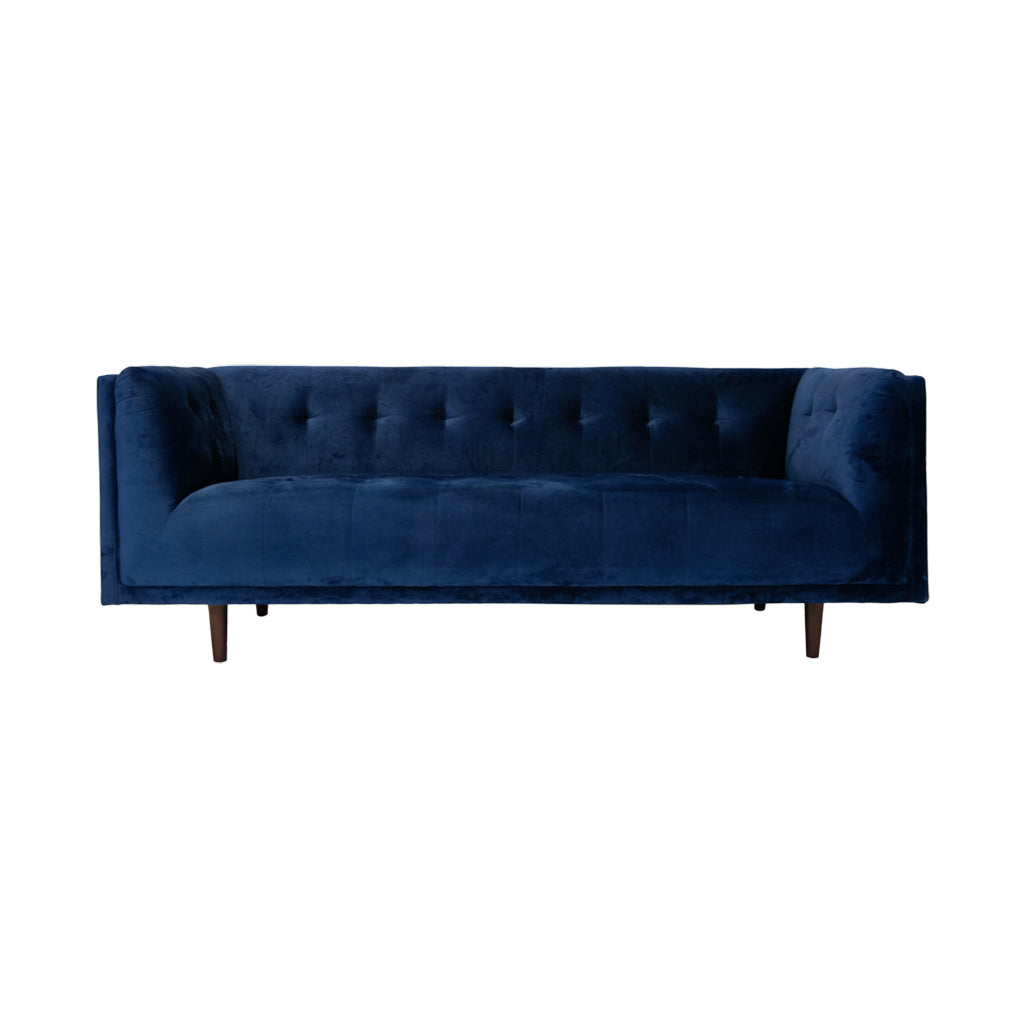 Carsley Sapphire Velvet Sofa