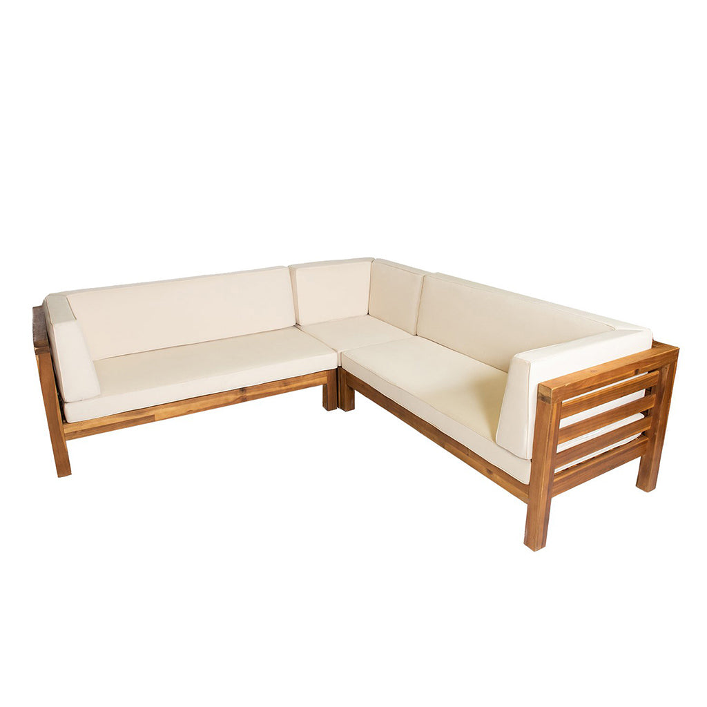 Catalina Teak Outdoor Sectional