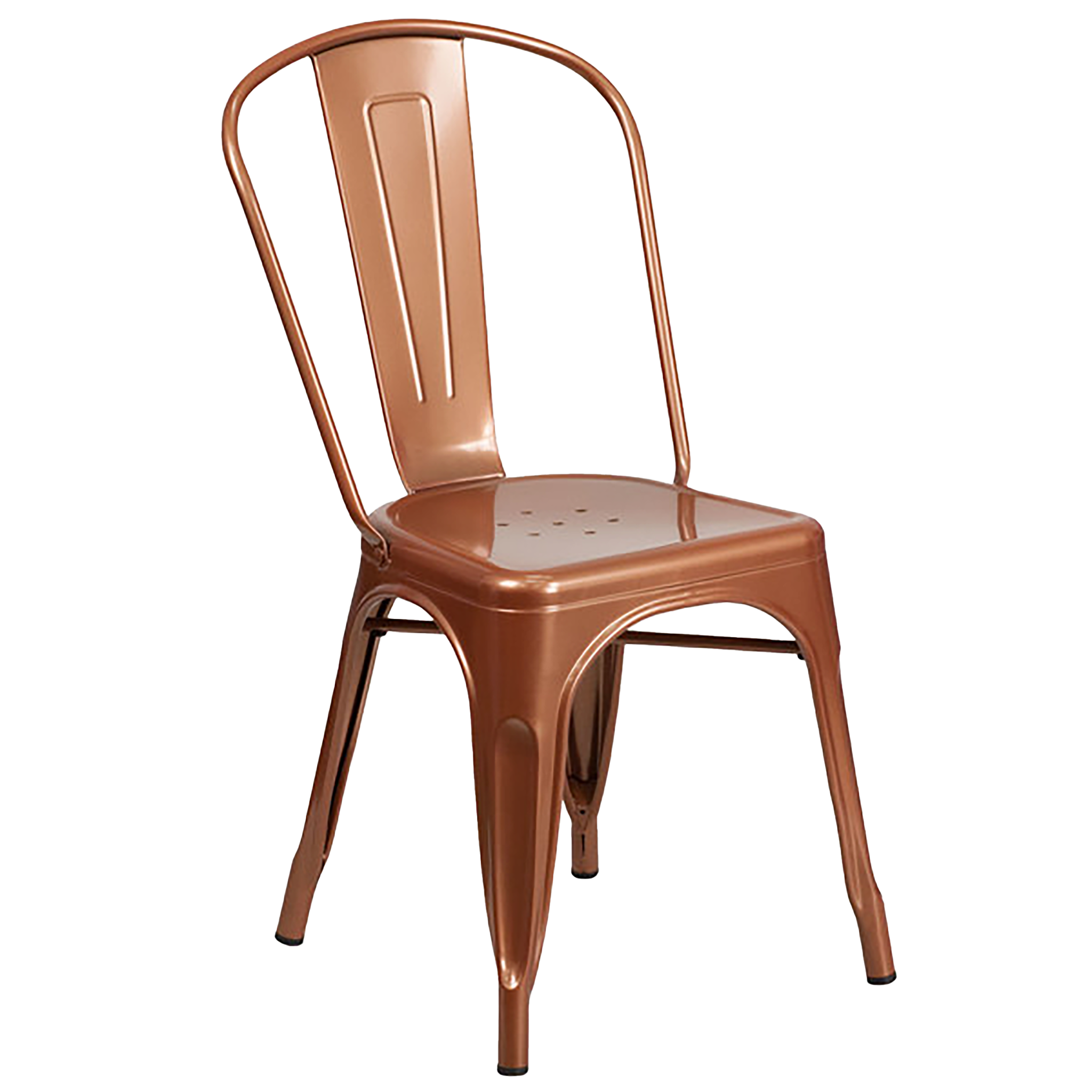 Copper Tolix Dining Chair