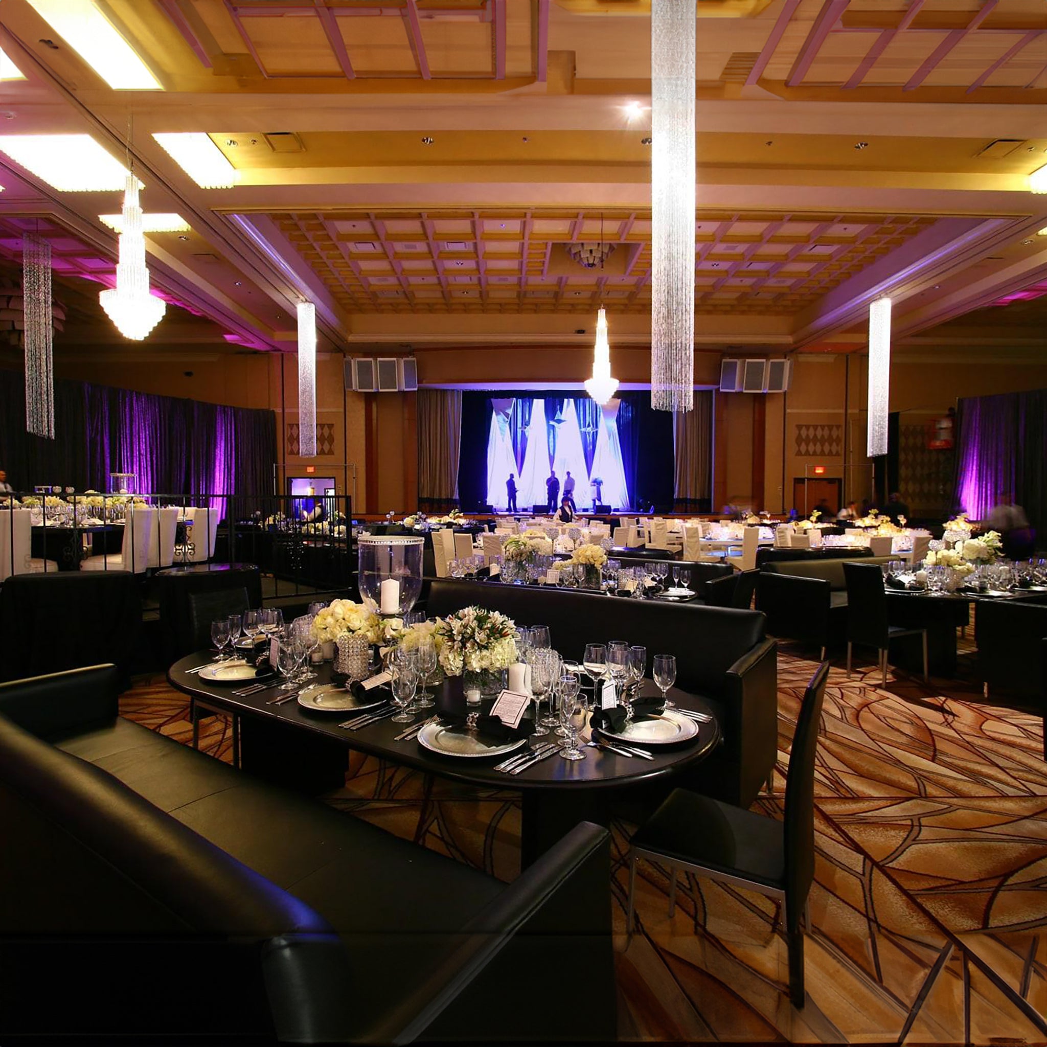 Crystal and Beaded Chandeliers