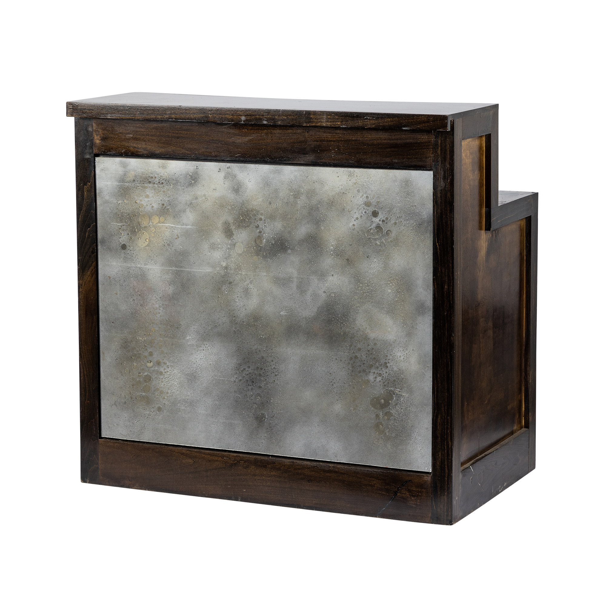 Chameleon Bar: Mahogany Antique Mirror