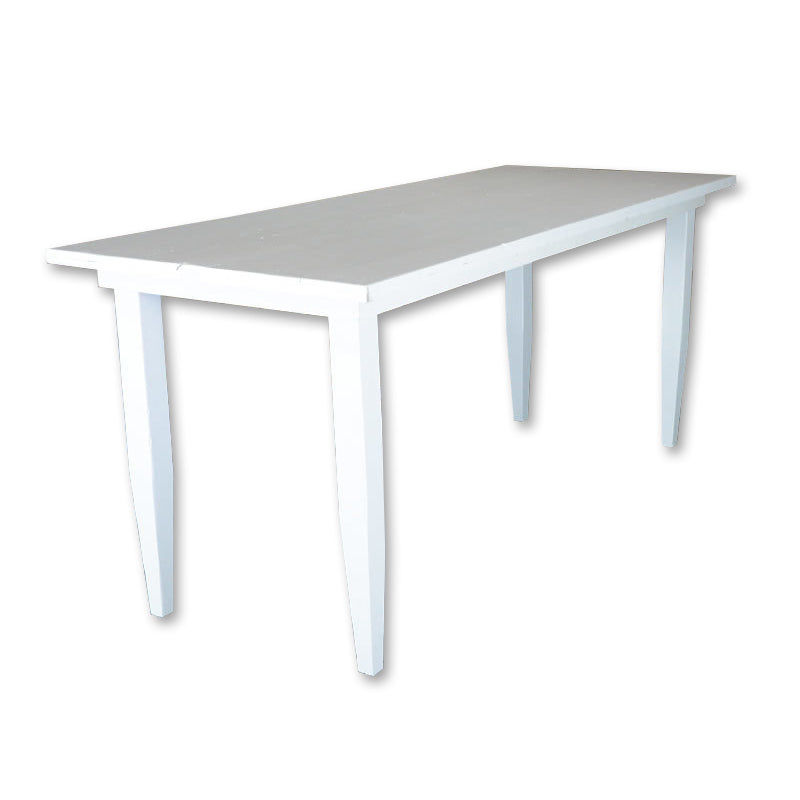 Farm White Bar Height Banquet Table - 6' x 30"