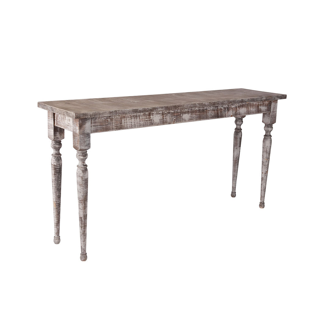Greyson Sofa Console Table with Turned Legs
