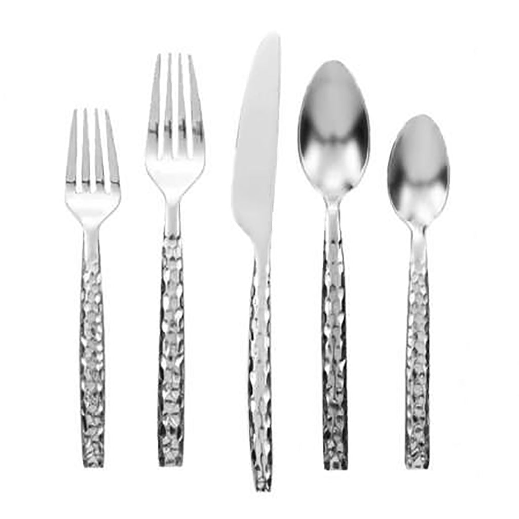 Hammered Forged Stainless Steel Flatware