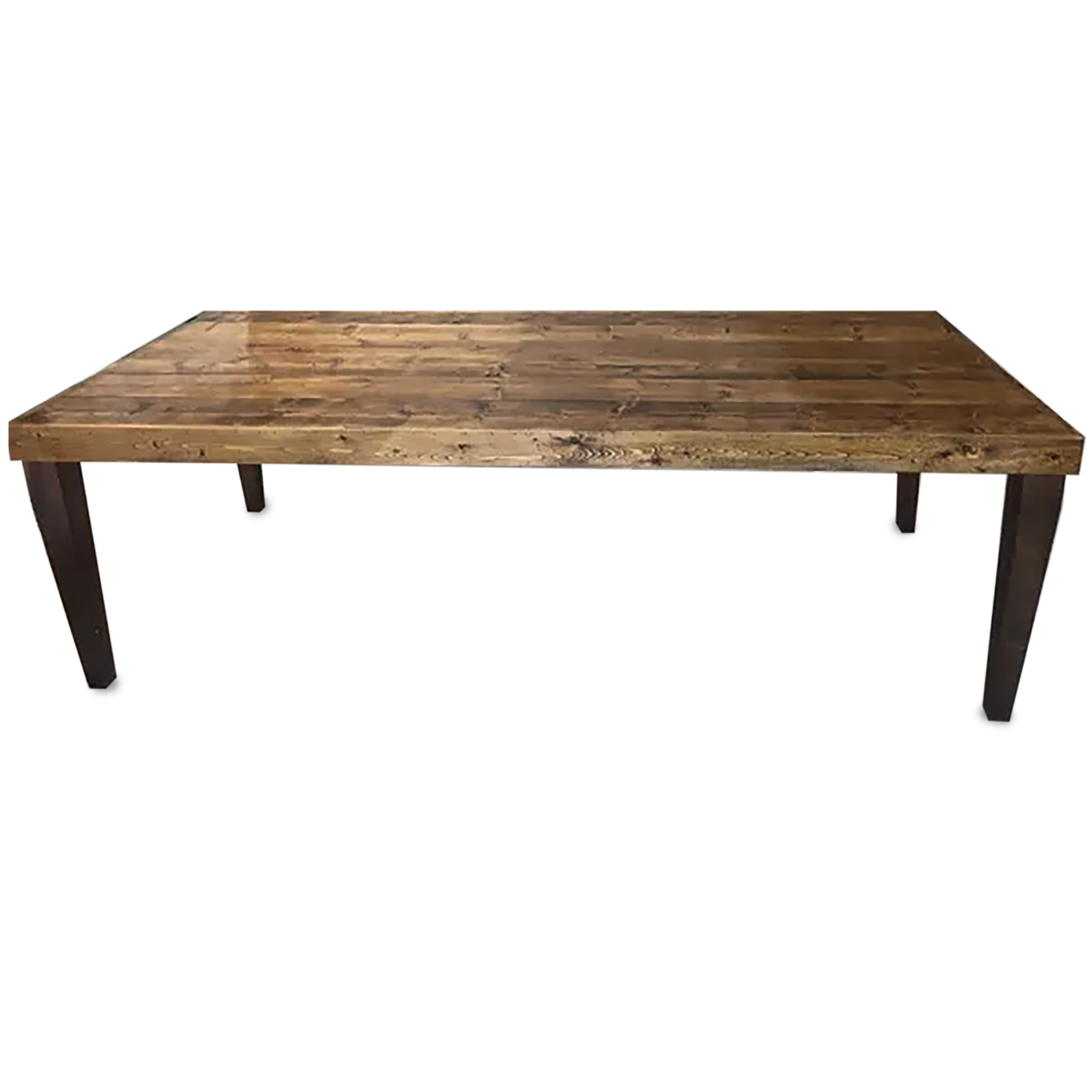 Honey Tapered Leg Farm Table