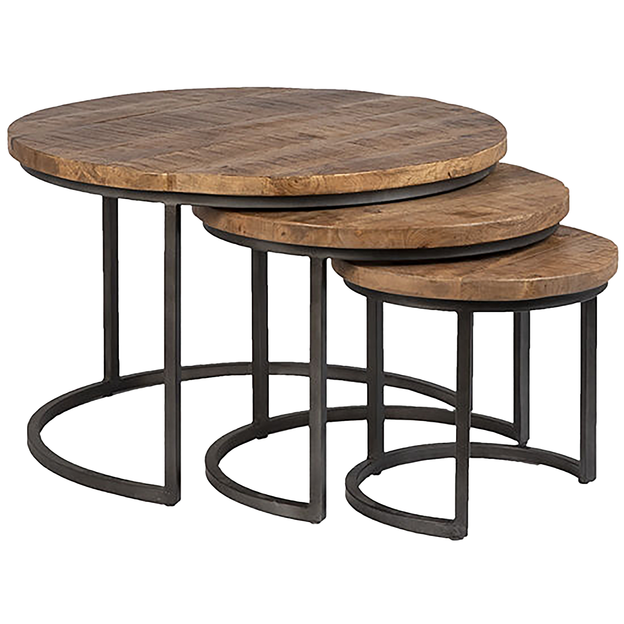 Industrial Nesting Coffee Table