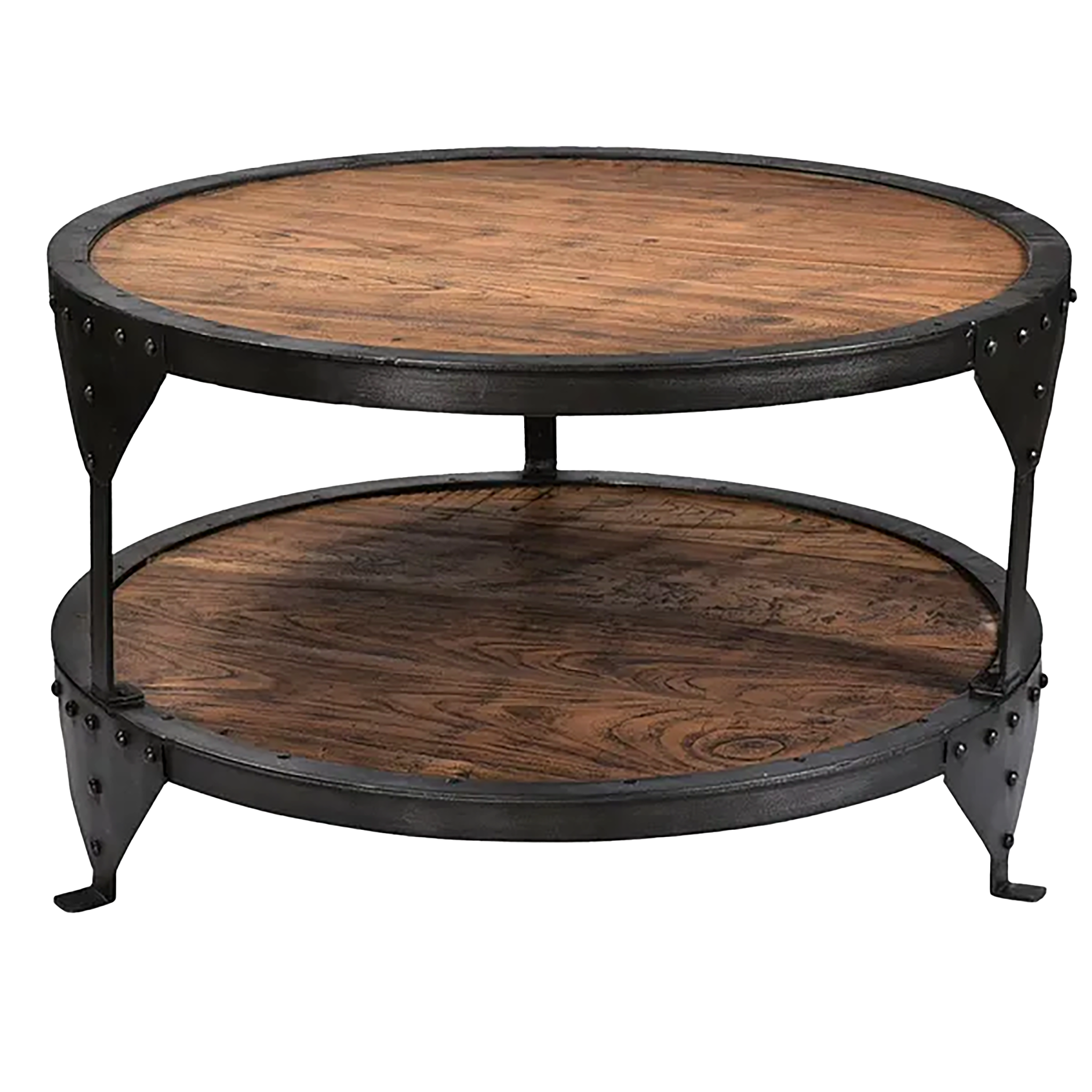 Industrial Round Coffee Table