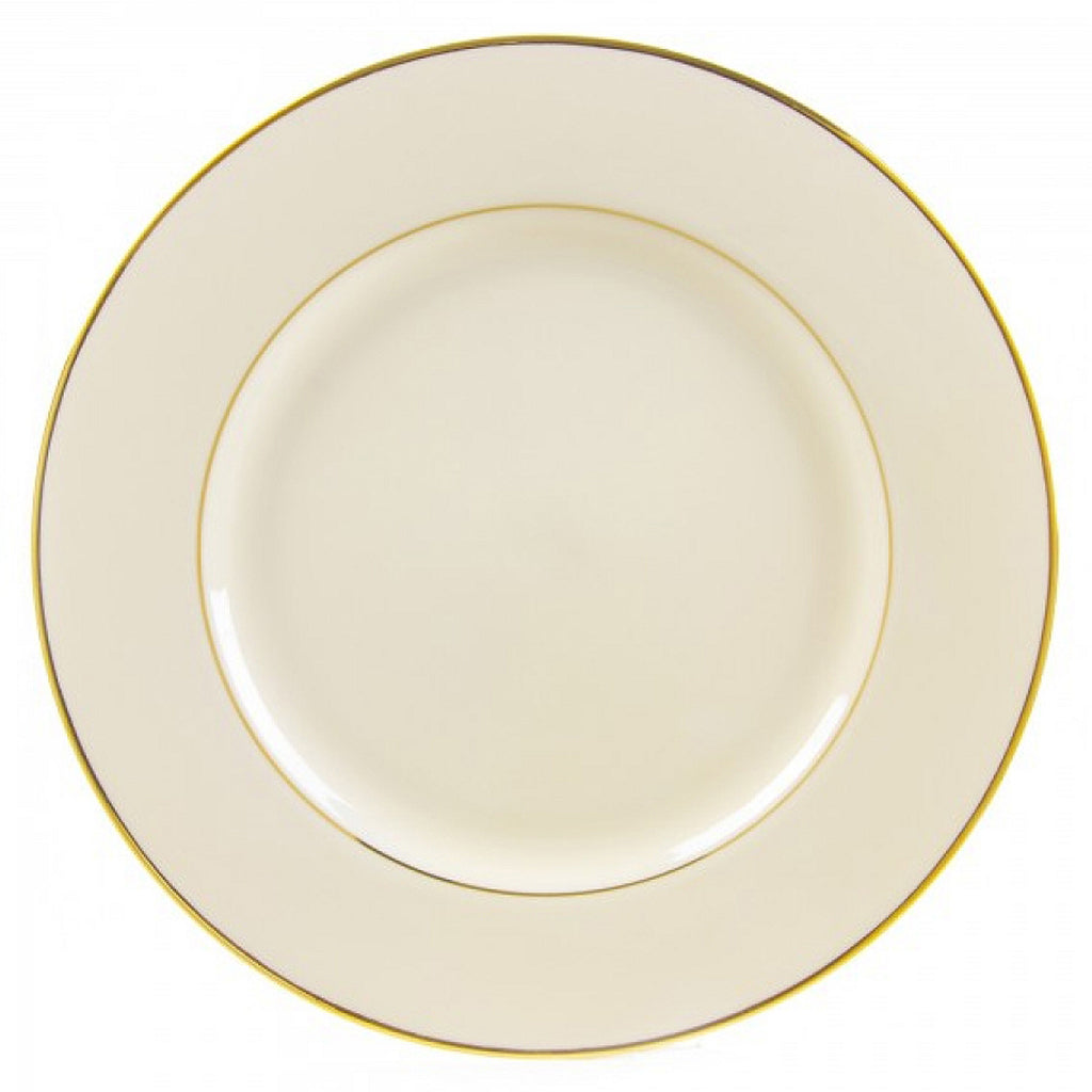 Ivory w/ Gold Rim China