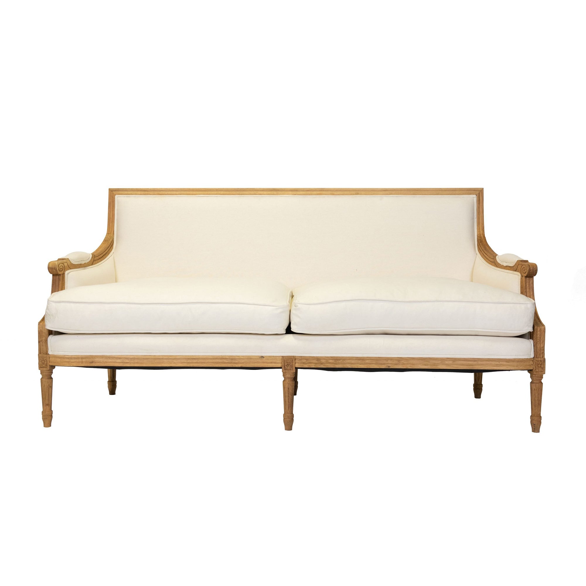 Josephine Cream Linen Sofa