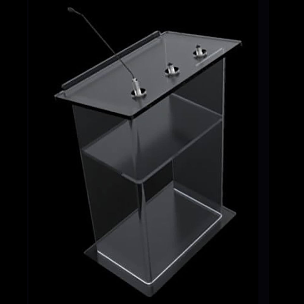 Acrylic Lectern: Clear