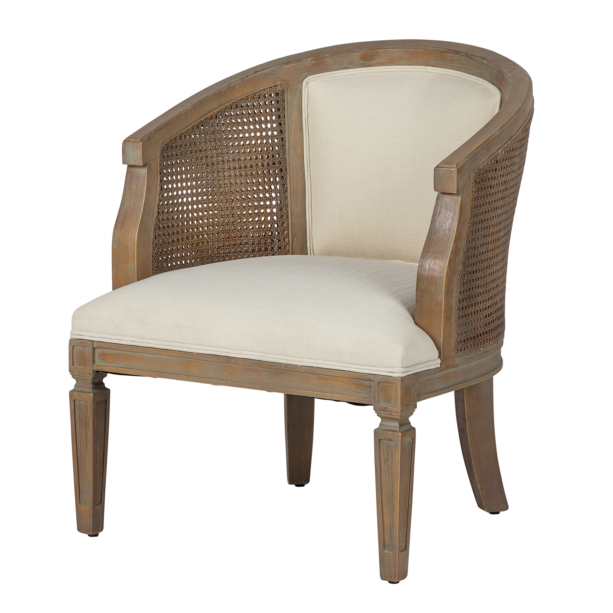 Madison Barrel Cane Chair