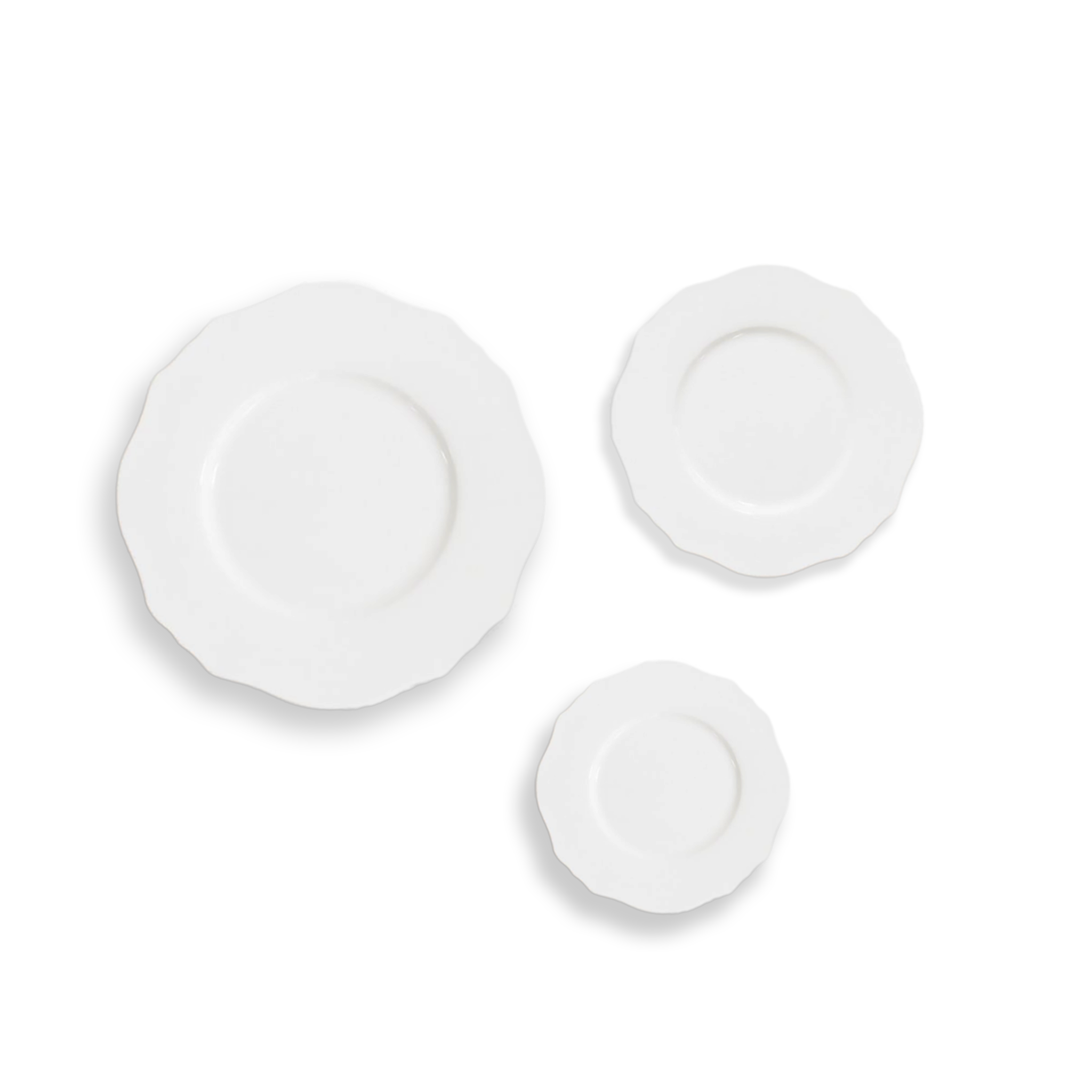 Magnolia White China Collection