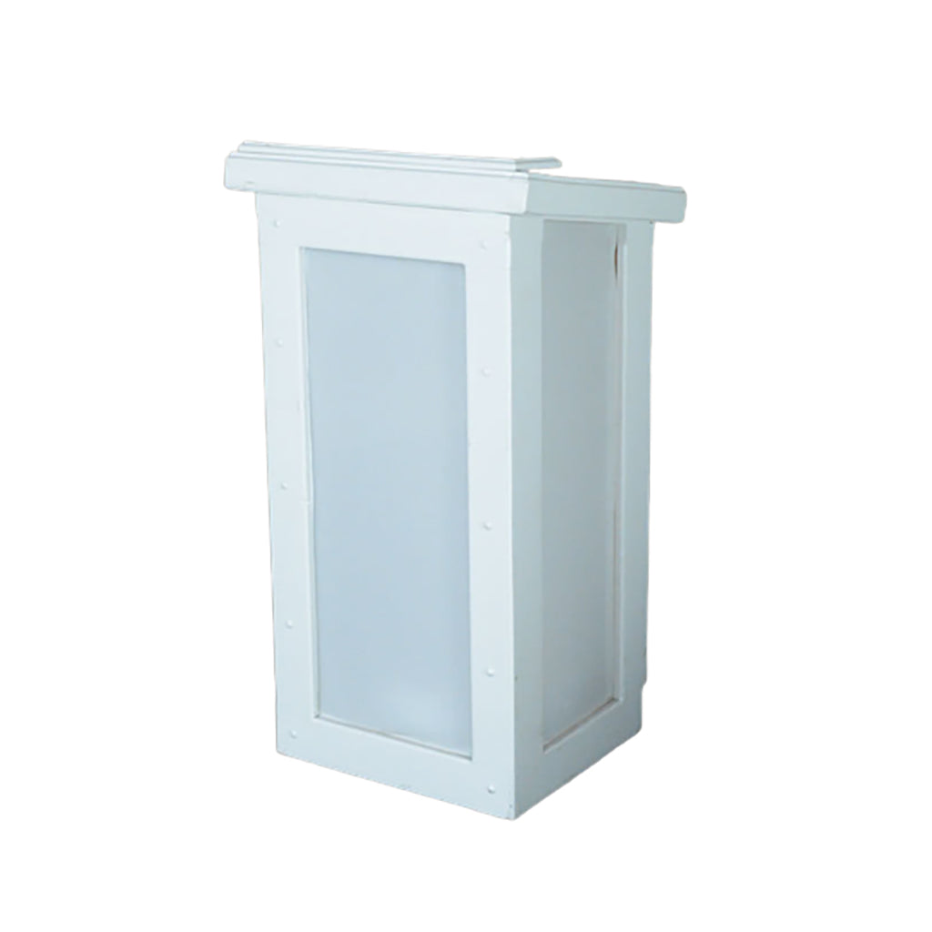Modern White Podium