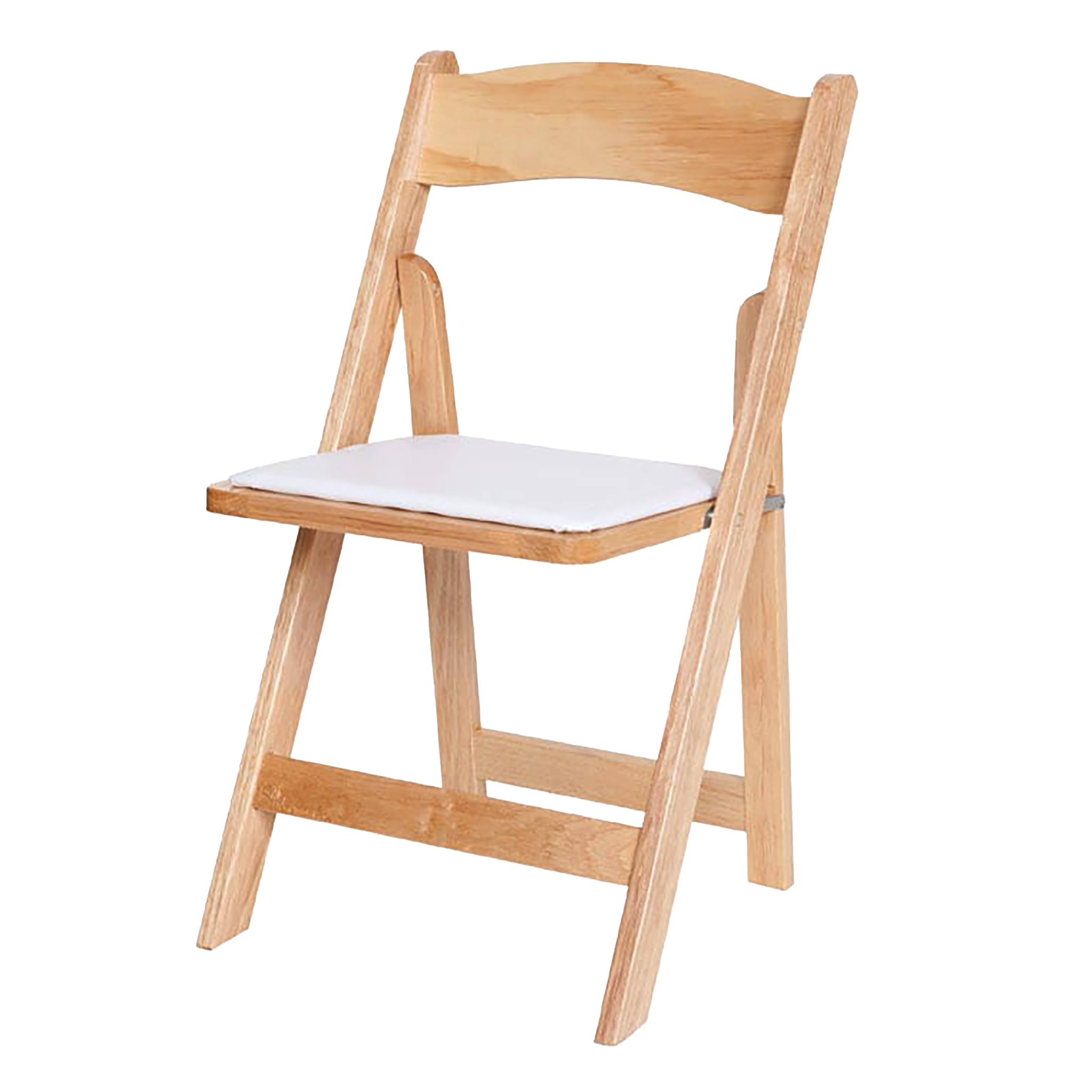 Natural Garden Chair w/ Tan Pad