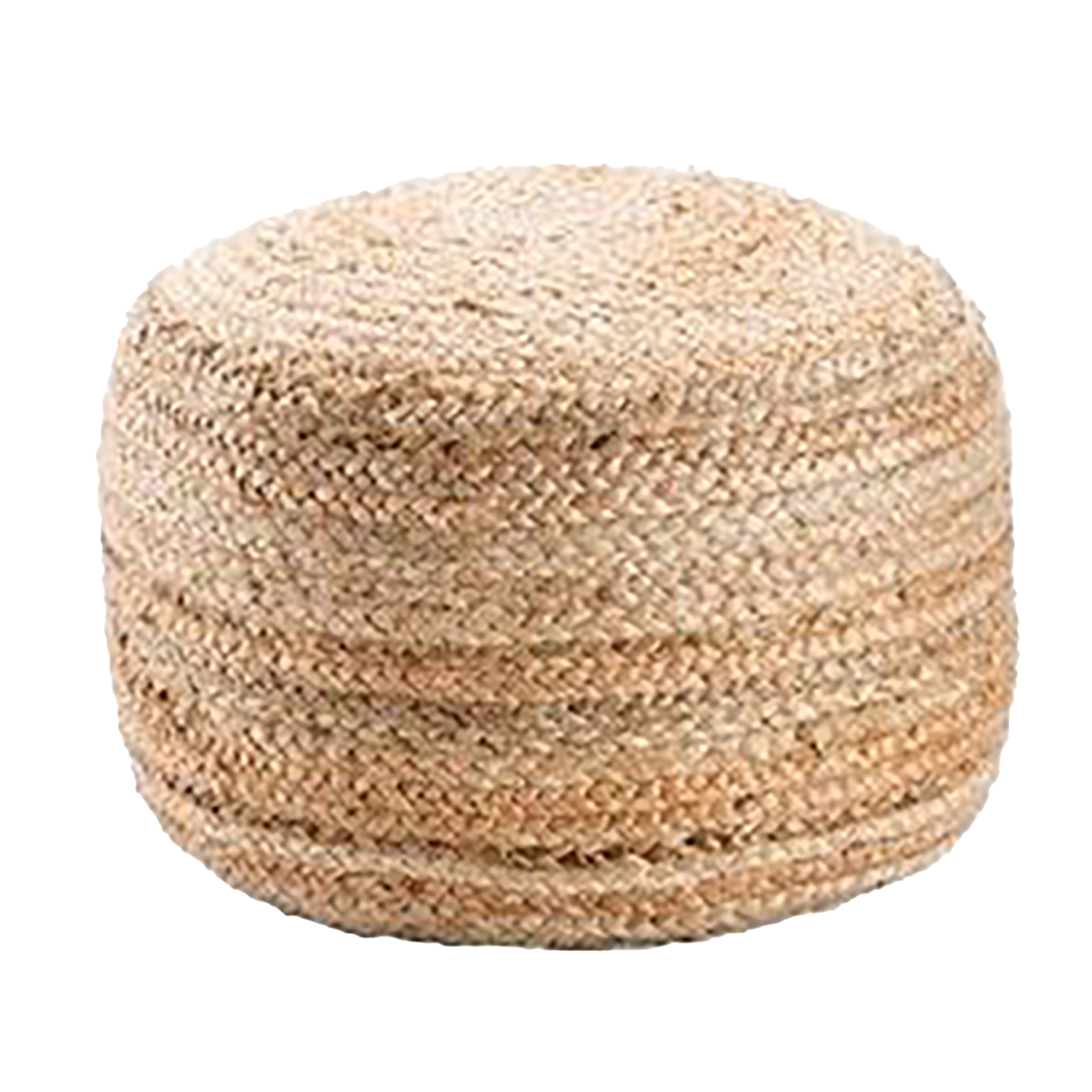 Nomad Jute Pouf