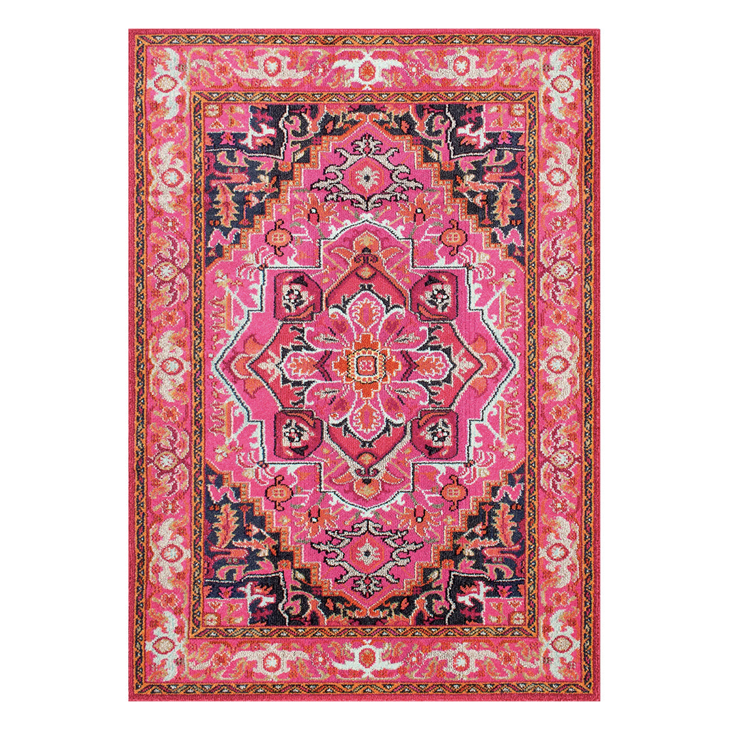 Pink Soho Dhurrie Rug