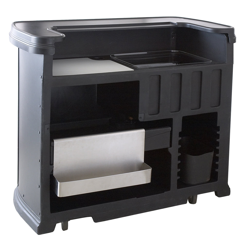 Portable Cambro Black Bar