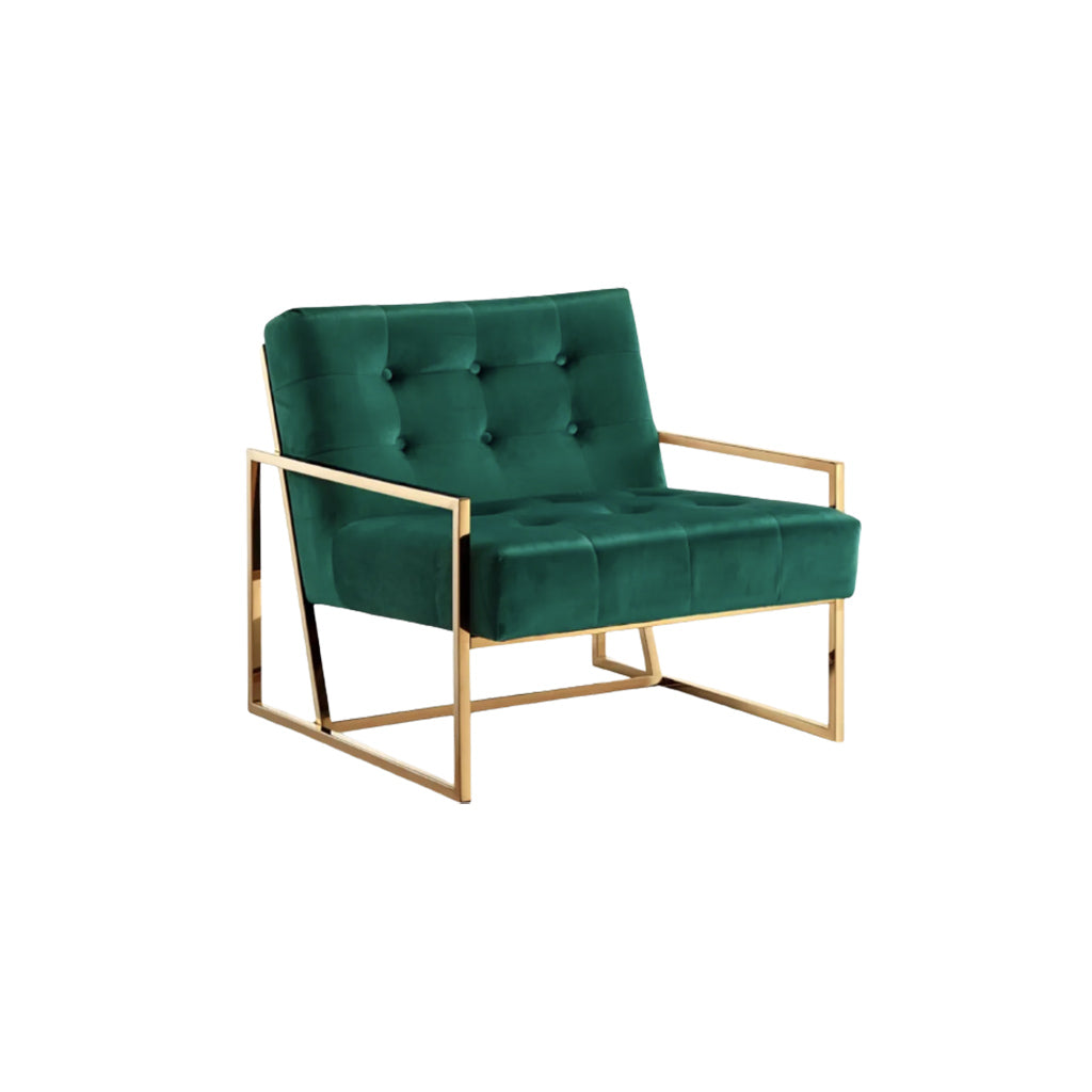 Presley Emerald Velvet Chair
