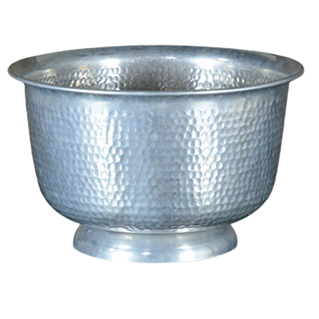 Punch Bowl - 12 qt Stainless Steel Hammered