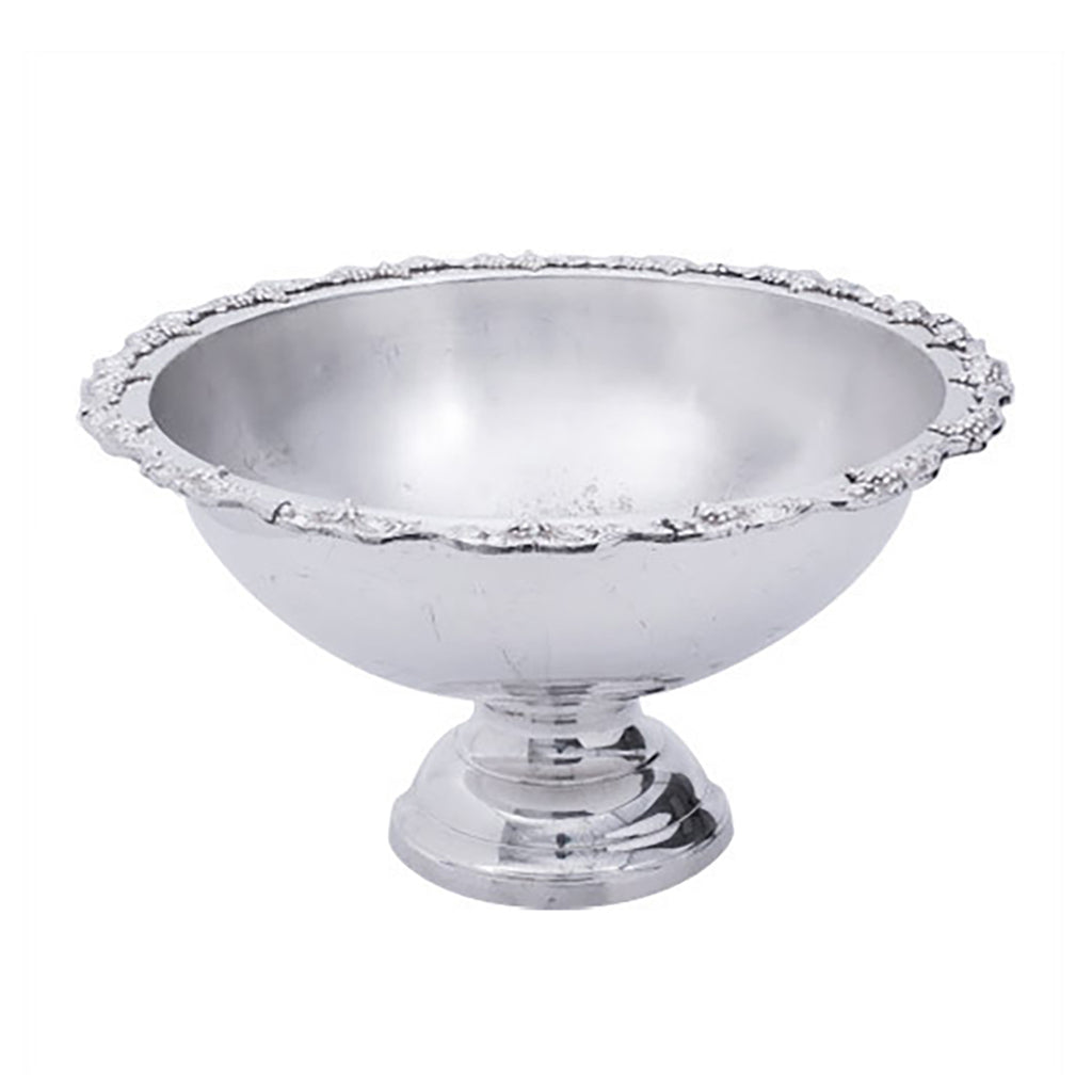 Punch Bowl - 3 gal Silver Ornate