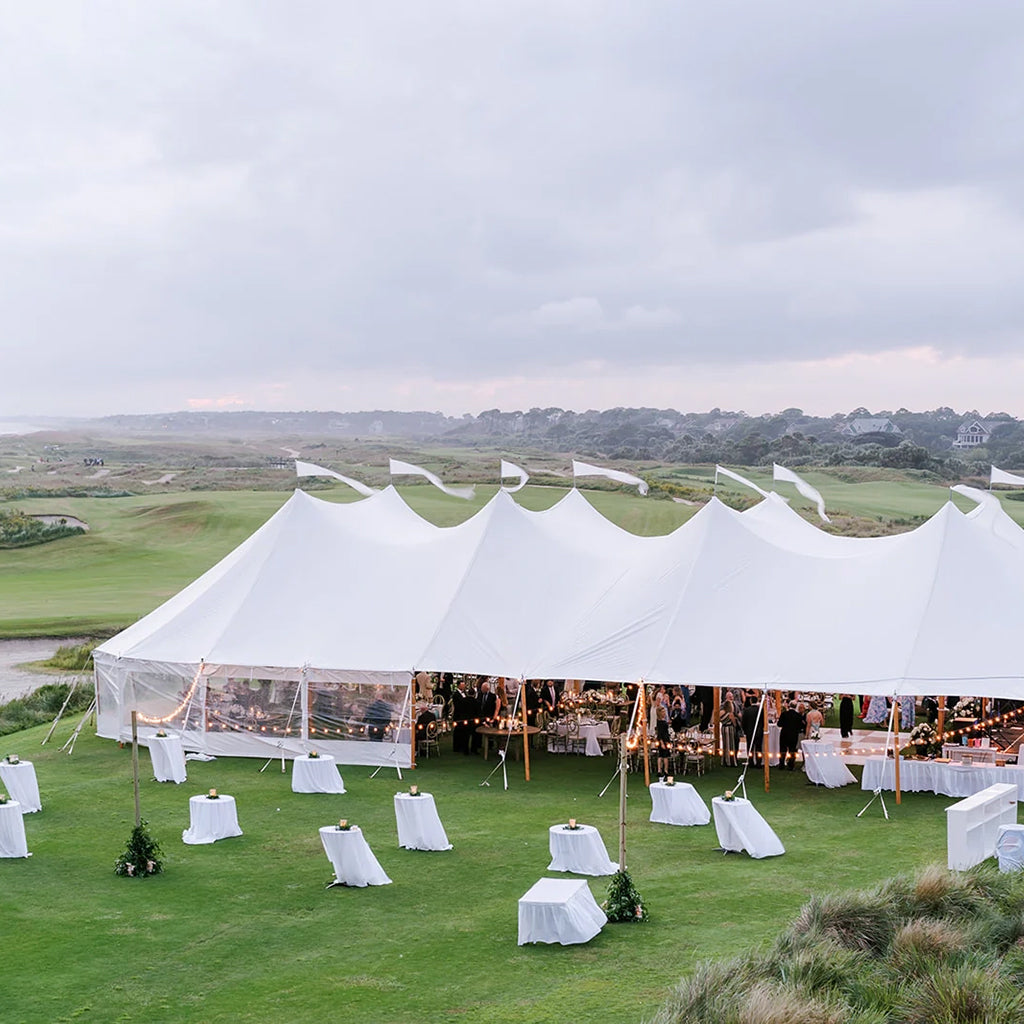 hire a tent Sailcloth Pole Tent | Event Rental