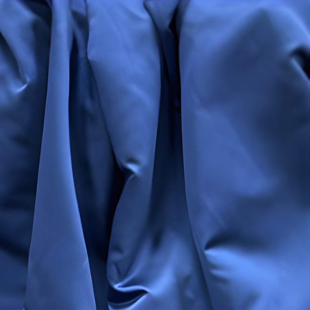 Navy Blue Satin