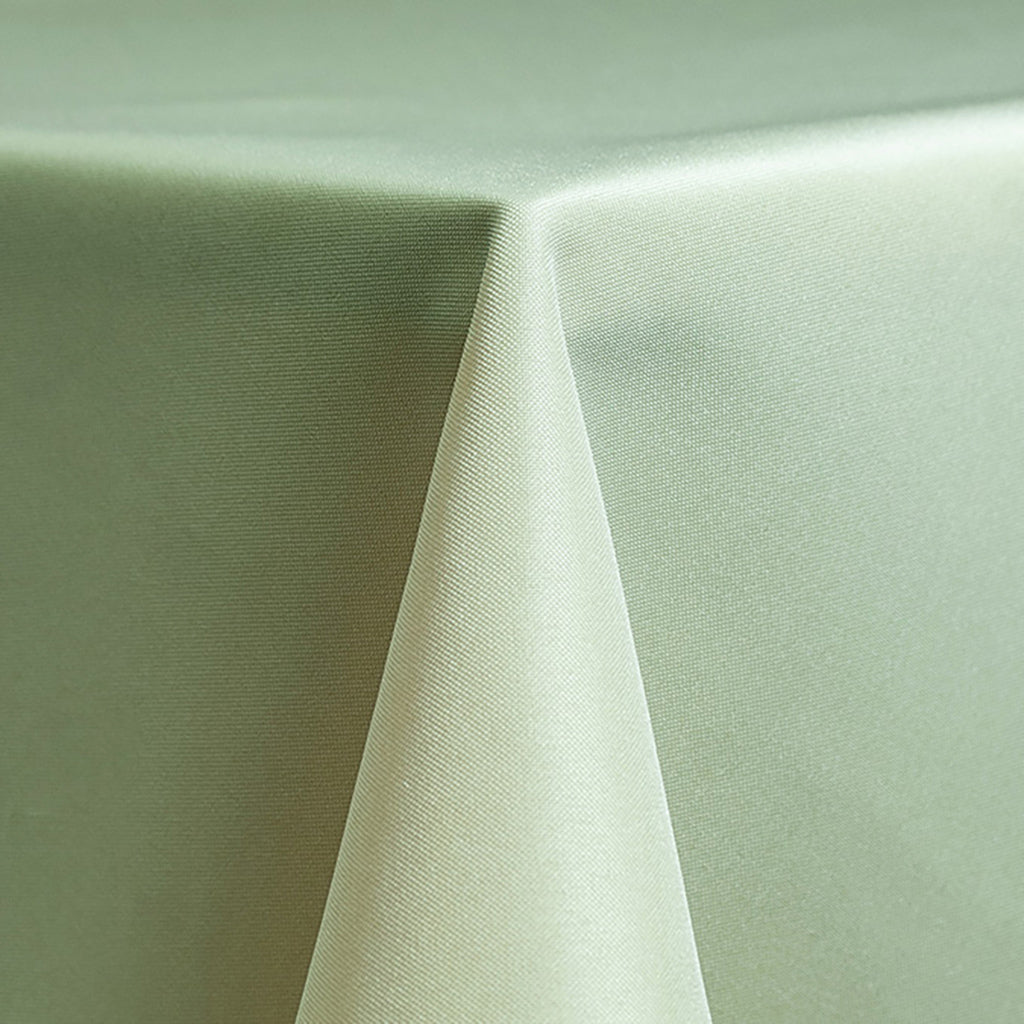 Seamist Green Solid Polyester Linen