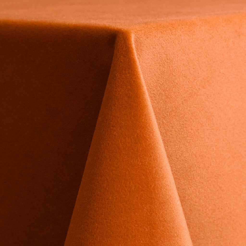 Spice Orange Velvet Linen