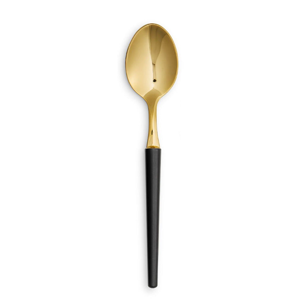 Stiletto Gold Black Matte Flatware Collection