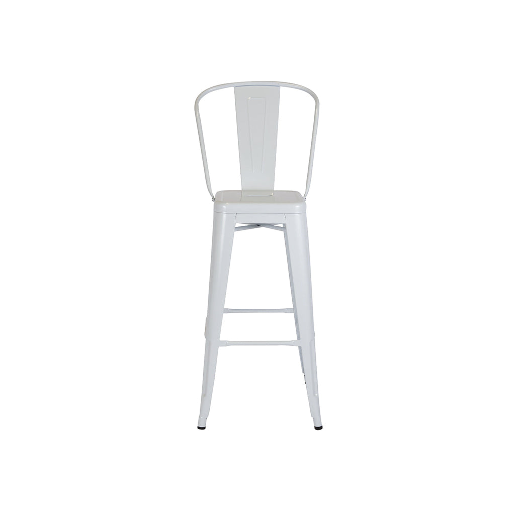 Tolix White Bar Stool