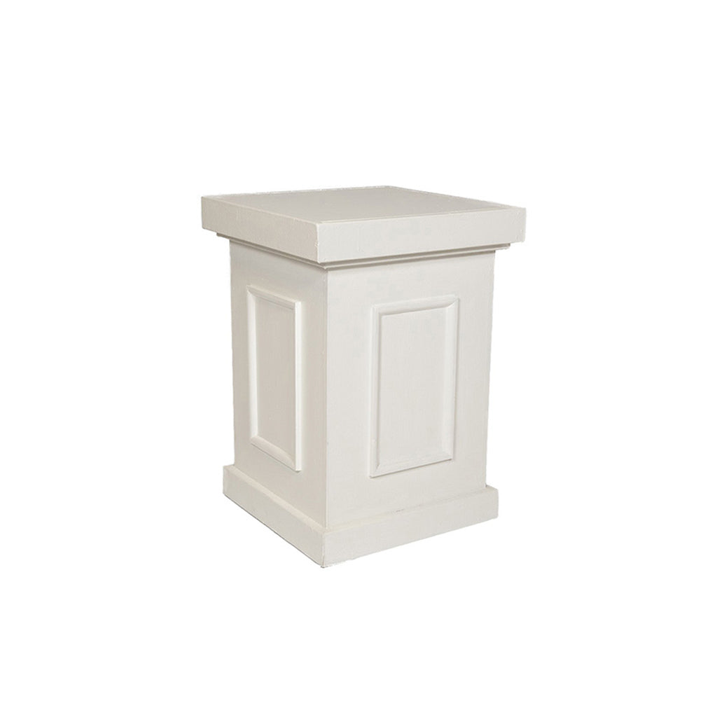 Trimmed White Short Column
