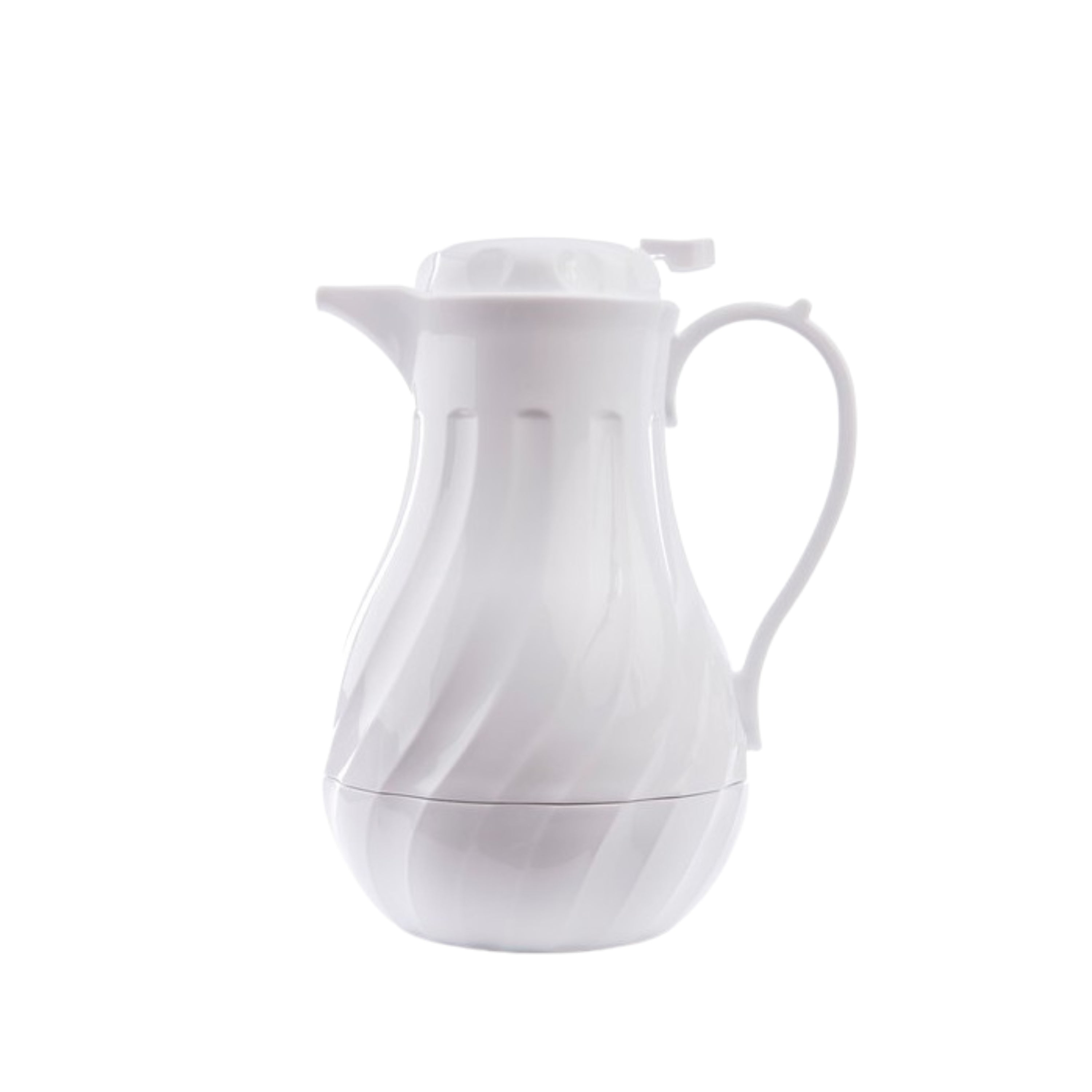 Insulated Beverage Pourer, White 48 oz.