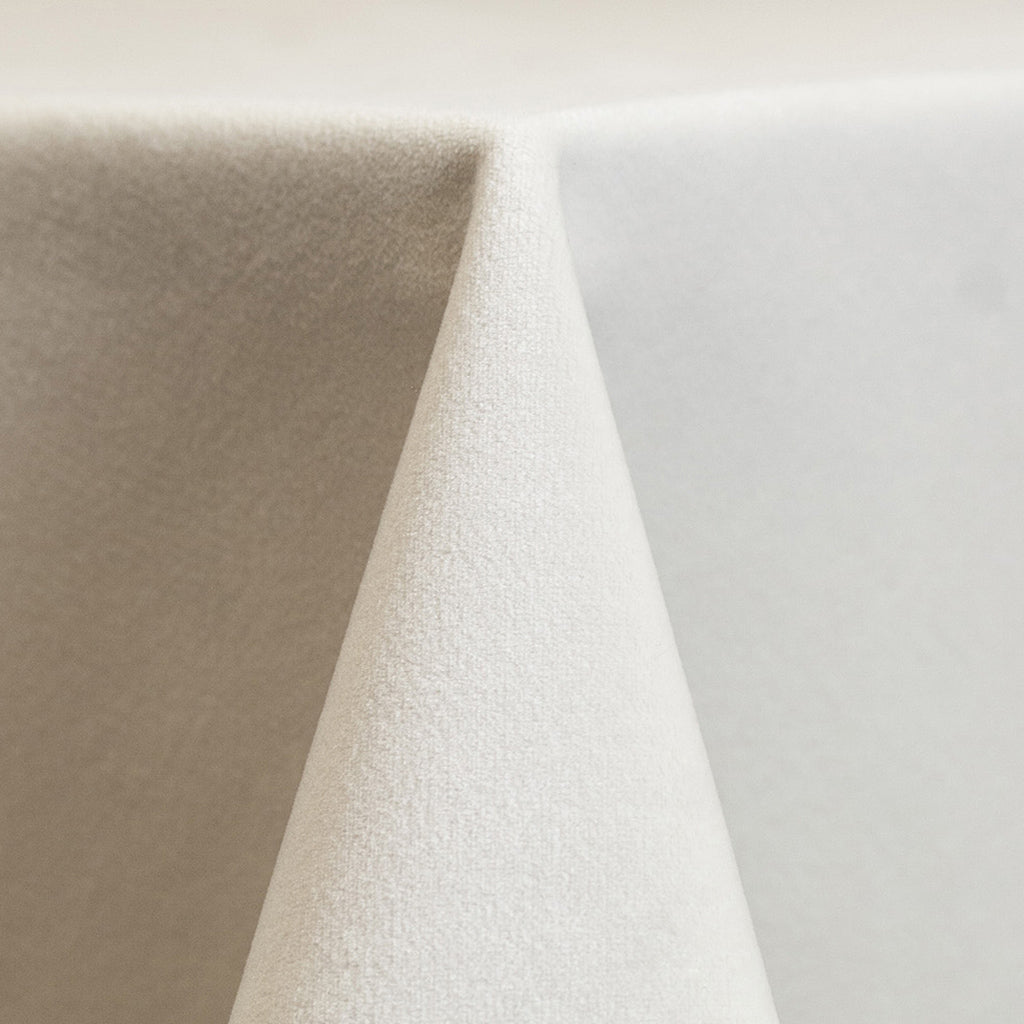 White Velvet Linen