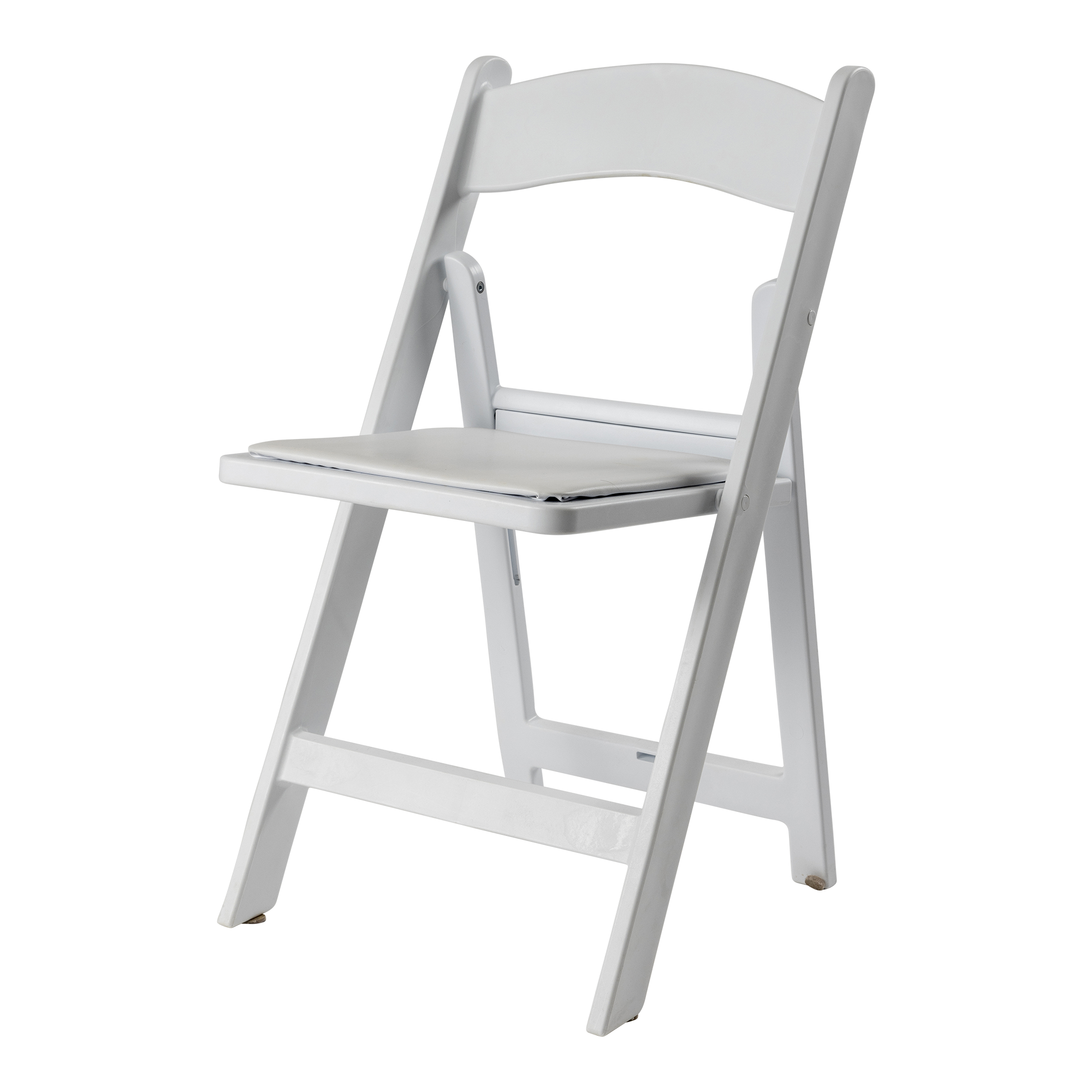 White Garden Chair w/ Pad