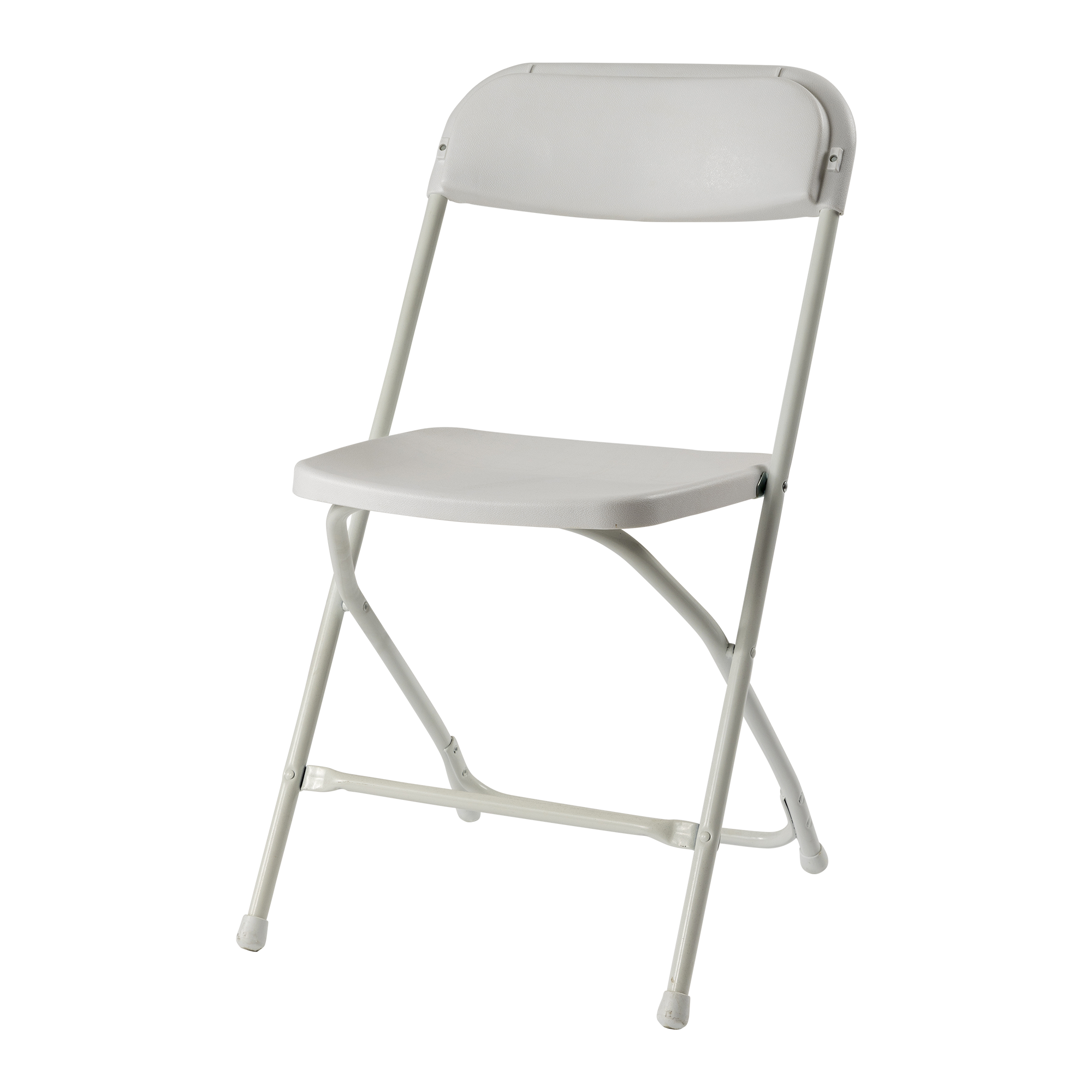 White Plastic Folding Chair