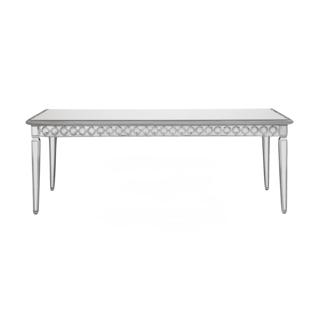 Z Designer Mirror Dining Table